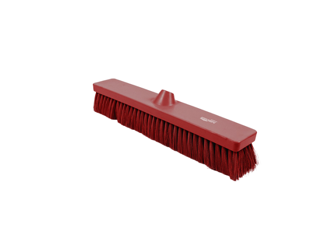 Hillbrush bezem medium 45 cm rood