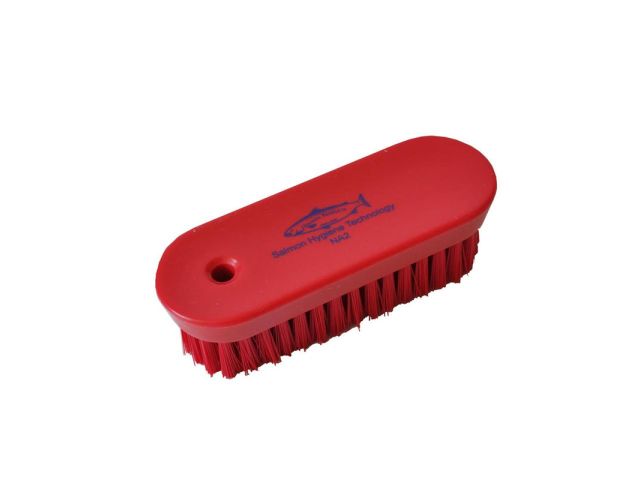 Hillbrush nagelborstel groot 12 cm hars rood NA4RRES