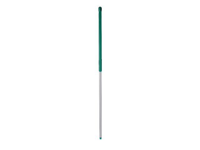 Hillbrush steel alu gekleurde grip 150 cm groen