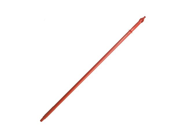 Hillbrush polypropyleen steel versterkt 140 cm rood