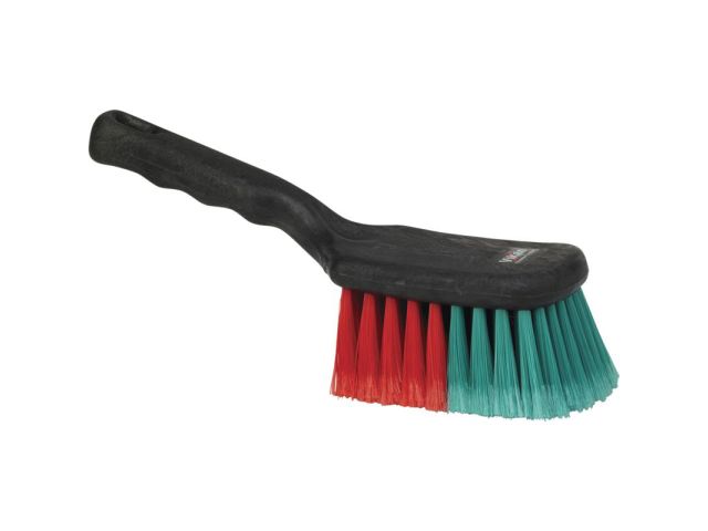 Vikan autowasborstel steel kort