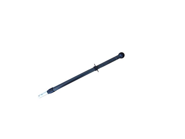 PURE Telescoopsteel zwart ERGO aluminium 60-110 cm