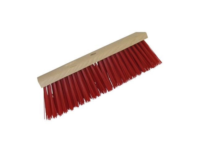 Reinigingsbezem hout, pvc haar, 40 cm