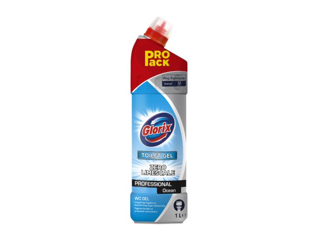 Glorix Pro Formula Toilet Gel Ocean (12 x 1 L)