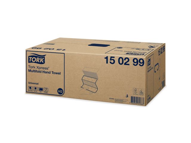Tork Xpress Multifold Handdoek wit 2lg H2 Universal