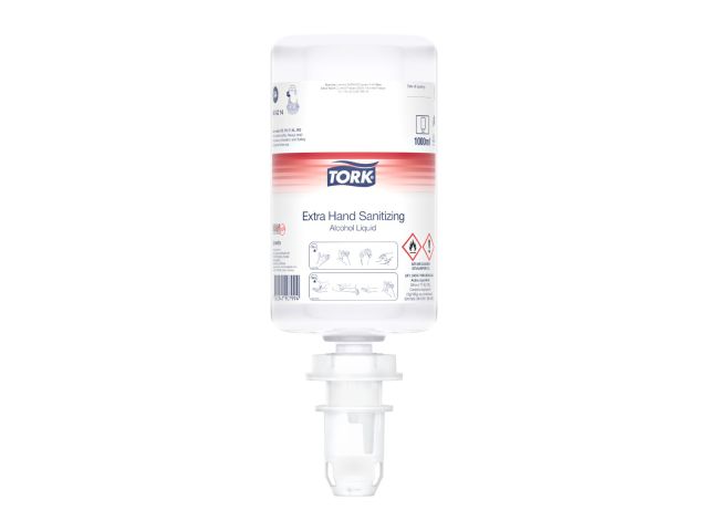 Tork Extra Vloeibare Alcohol Handdesinfectie (6 x 1 L)
