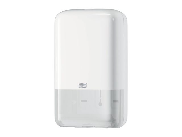 Tork Gevouwen Toiletpapier Dispenser wit kunststof T3