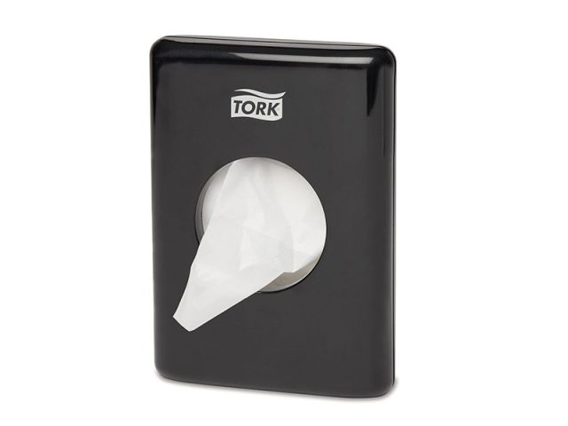 Tork Hygiënezakjes Dispenser zwart kunststof B5