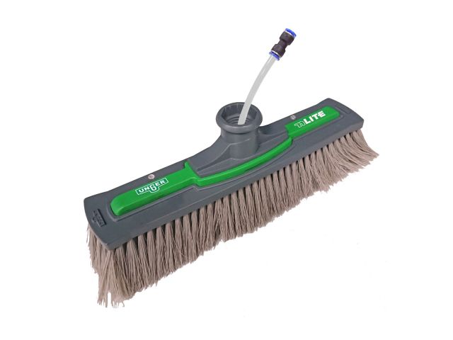 Unger nLite Power borstel grijs basis 28 cm