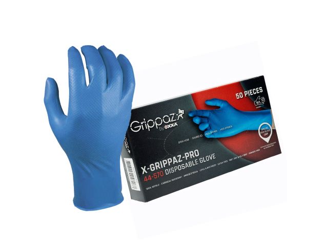 OXXA X-Grippaz-Pro handschoen 44-570 blauw 50 st. (S)