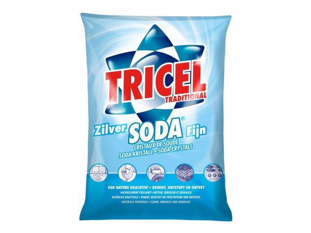 Tricel zilver soda fijn (12x1 kg)