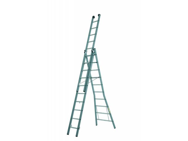Dirks gecoate aluminium reformladder 3x10