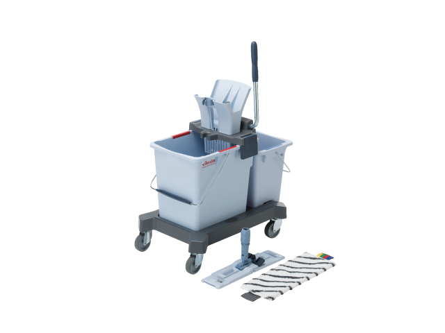 Vileda US Pro Double Bucket starterkit 25/12 L