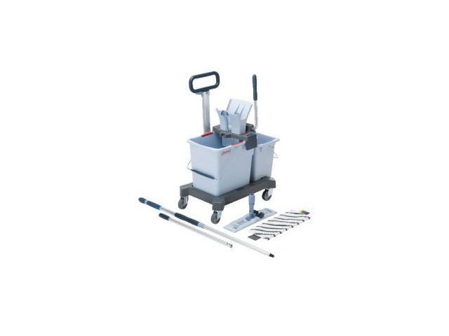 Vileda US Pro Double Bucket Ready to Go Kit Push (MSP)