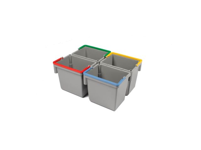 Zwenkemmer grijs 5 L tbv Numatic MMT-1616 mopwagen