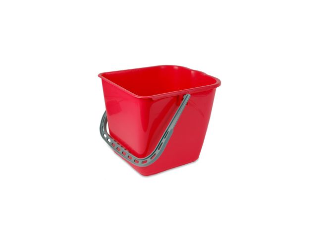 Emmer tbv mopwagen rood  15 L