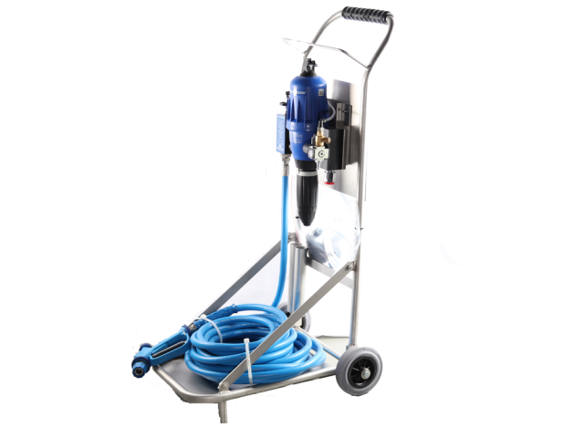 Dosanova Foamatron schuimtrolley RVS