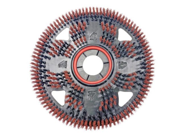 Flex Scrub Brush Pad 510 mm / 20" Grit 500 - rood