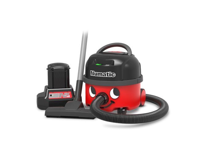 Numatic Batterijstofzuiger NBV-190 NX rood