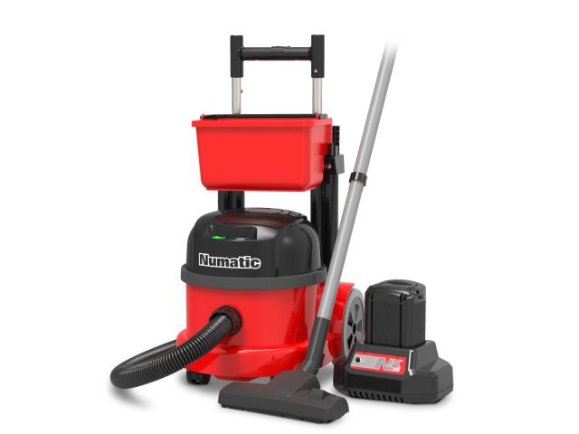 Numatic Batterijstofzuiger PBT-230 NX rood