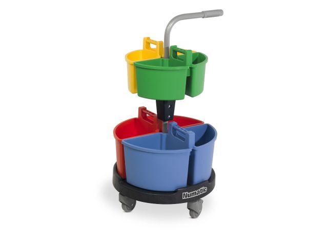 Numatic Werkwagen NCR4 Carrousel ReFlo