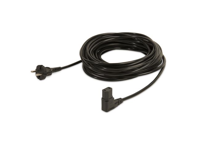 Aansluitkabel 15m + haakse stekker