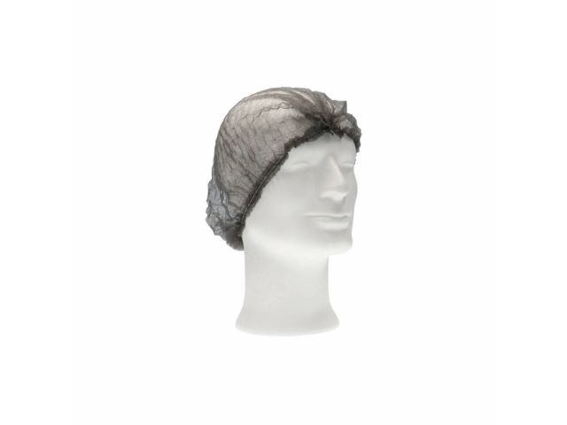 Haarnet (clip cap) Non Woven PP zwart, 1000st.
