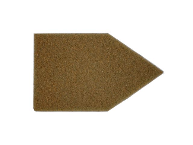 Diamant pad geel Excentr 30x50 cm pointer