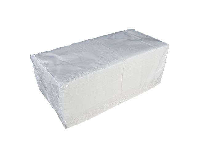 158031 Servetten 1/4 vouw cellulose 2lg, 33x33 cm 2000 st.