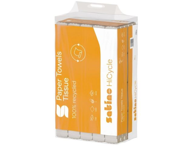 278730 Satino HiCycle handdoekjes, 2lg, 4000 st. - ZZ-vouw