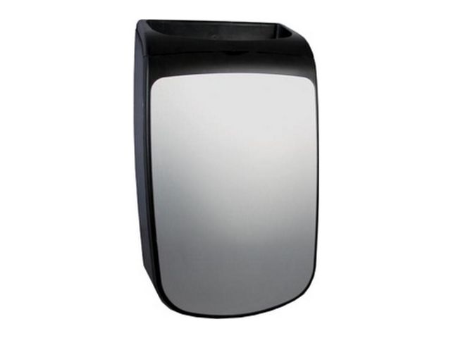 Afvalbak open RVS Plastiqline Exclusive