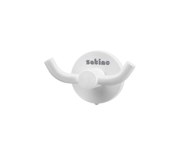 332180 Satino by Wepa kledinghaak metaal wit