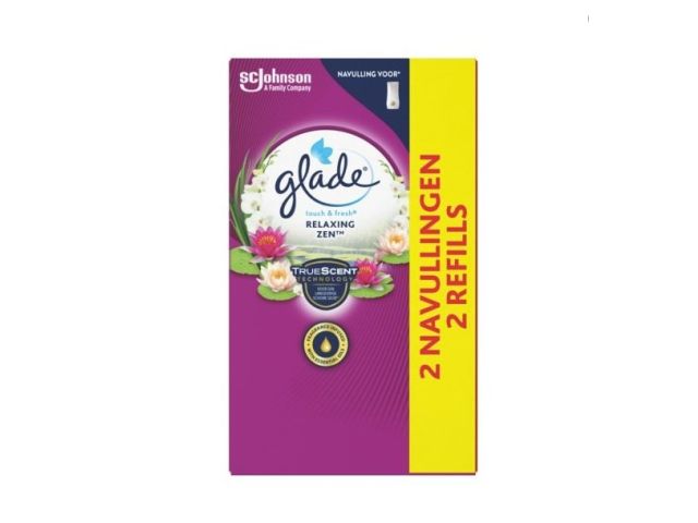 Glade by Brise One Touch Relaxing Zen REFILL duo (12x2x10ml)