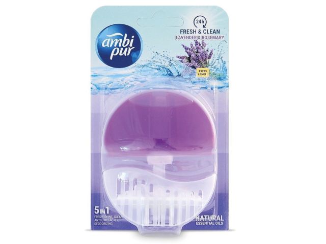 AMBI-PUR Toiletblok Starterkit Lavender & Rosemary (6x55 ml)