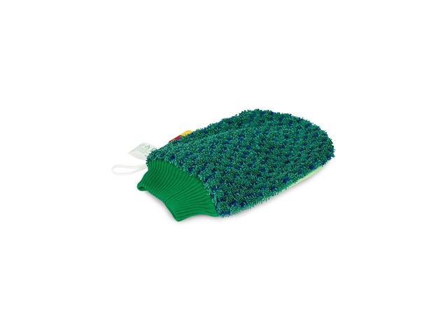 Greenspeed handschoen scrub groen/blauw