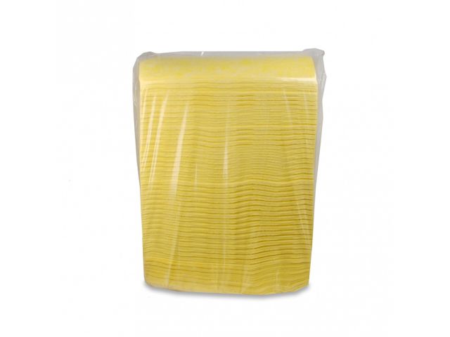 Sopdoek 38x40 cm geel 200 st.