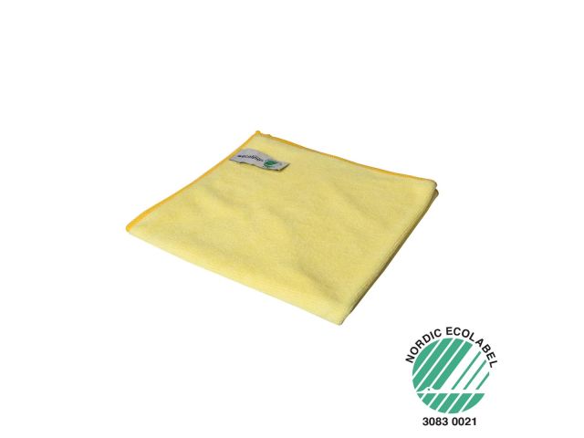 Wecoline microvezeldoek 40x40 cm geel