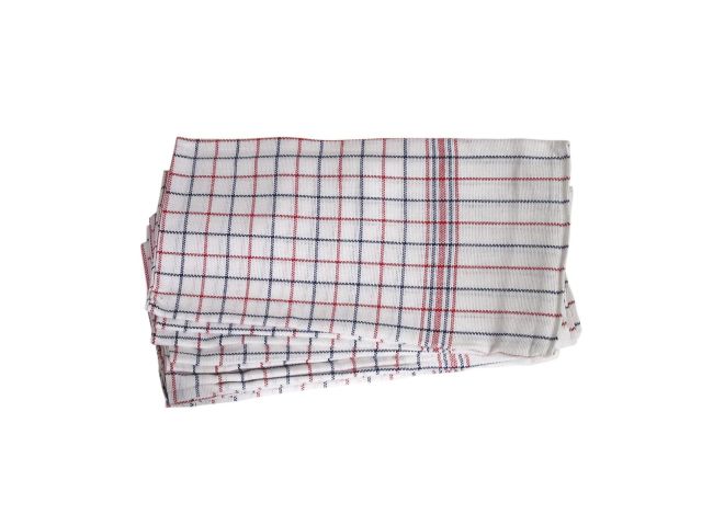 Theedoek nationale ruit 70x70 cm (6 st.)