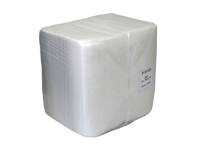 P91120 Wegwerp Poetsdoeken wit A-kwaliteit, baal 10 kg