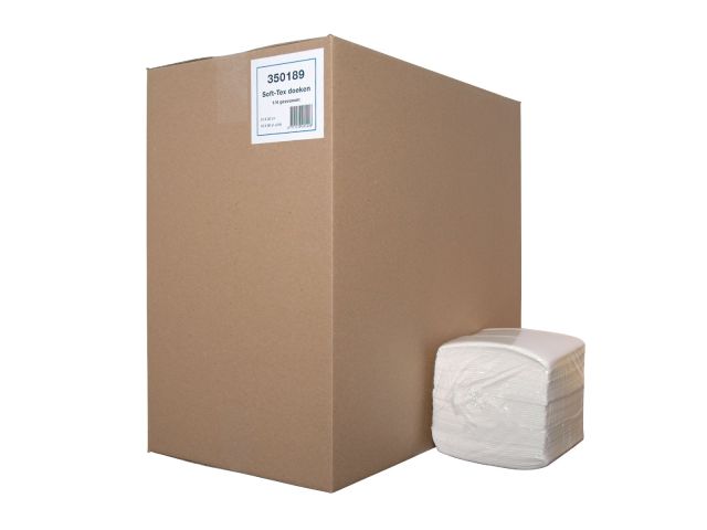 350189 Euro Softtex 1/4 gevouwen non-wovendoek 31,5x30,5 cm