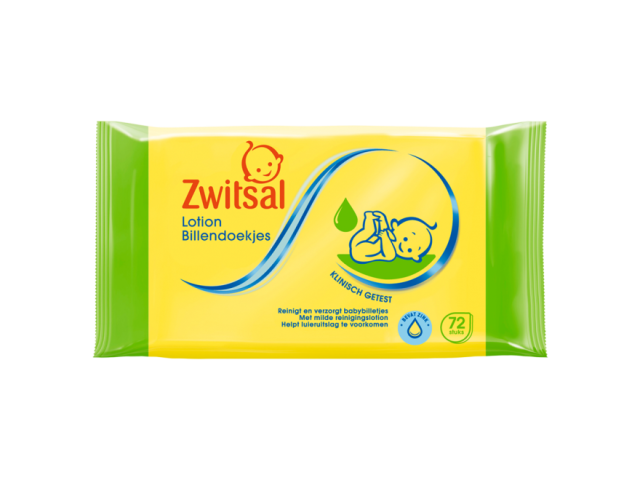 ZWITSAL Billendoek Lotion 12x65 st.