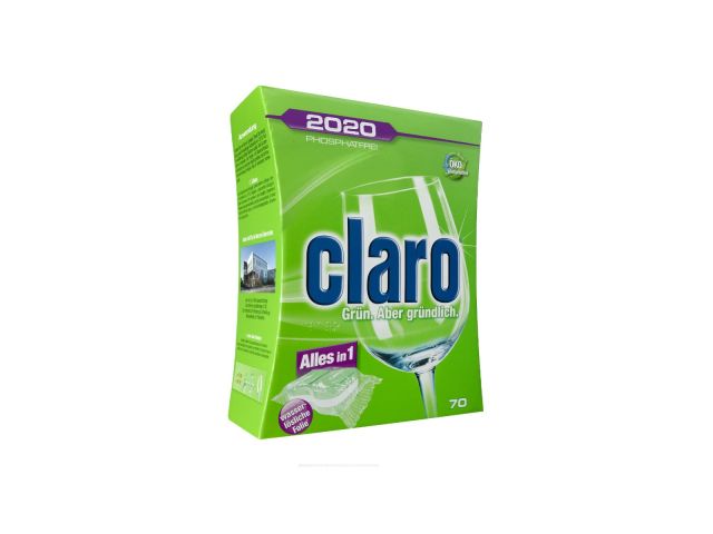 Claro ECO alles in 1 vaatwastablet (4x70 st.)