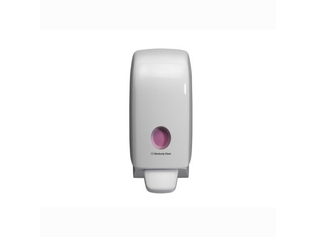 Aquarius handreiniger dispenser wit 1 liter