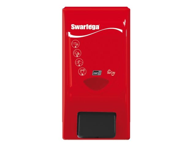 Swarfega 4 L dispenser rood