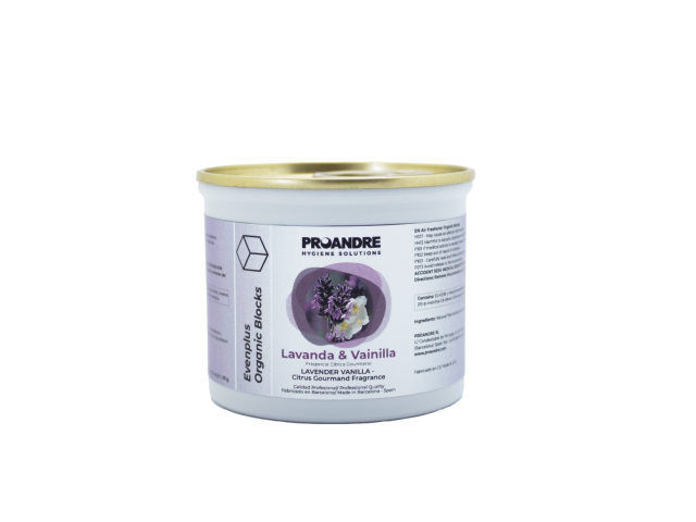 Organic geur block Lavendel & Vanilla (3 st./blik)