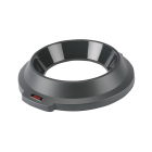 Titan deksel open 120 L grijs (57x61x11 cm)