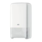 Tork Twin Mid-size Toiletpapier Dispenser wit kunststof T6