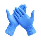 Handschoen Nitril Cat 3 ongepoederd blauw 100 st. L