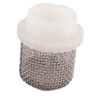 Filter RVS, zuigmotor tbv Willmop H 57 mm