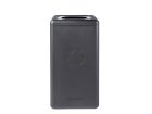 VB 192472 Circulaire afvalbak Brickbin waste 65L zwart/grijs